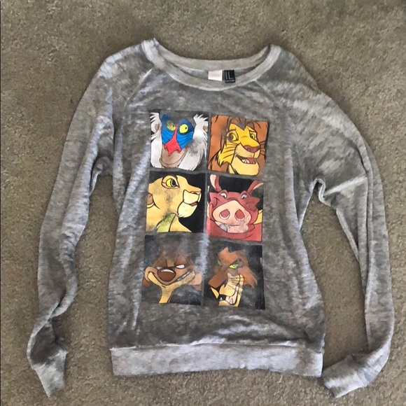 Distressed Lion King long sleeve - Picture 1 of 1